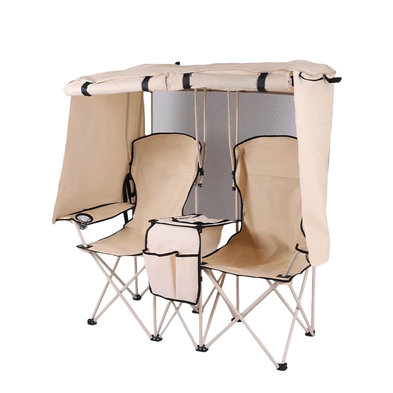 Outdoor Furniture Plus - Outdoor Folding Double Oxford Sunshade Chair