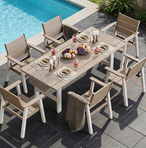 Outdoor Furniture On Sale - Outdoor Dining Set,7-Piece Patio Table and