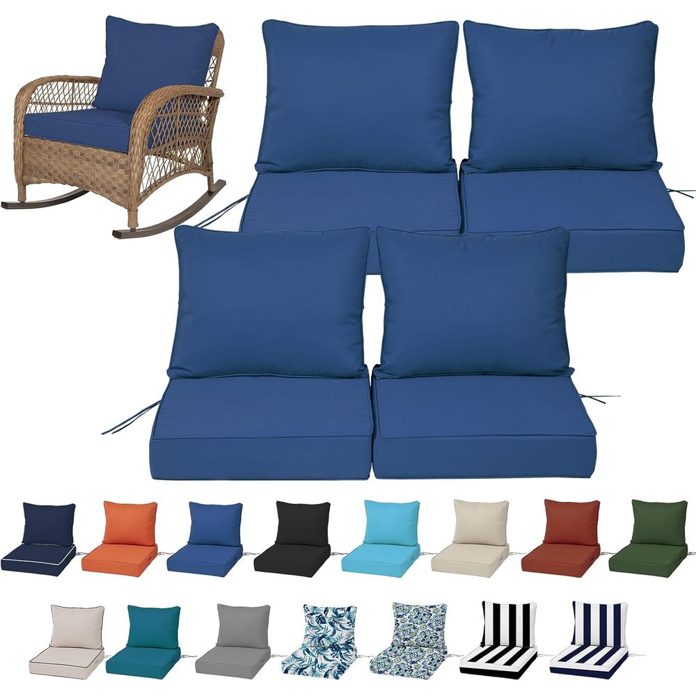 24x24 Outdoor Deep Seat Cushio - đánh giá và giá Outdoor Furniture Set