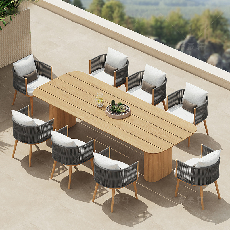 Designer Soild Wood Garden Set - đánh giá và giá Outdoor Furniture On Sale