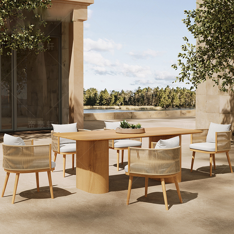 Designer Soild Wood Garden Set - đánh giá và giá Outdoor Furniture On Sale