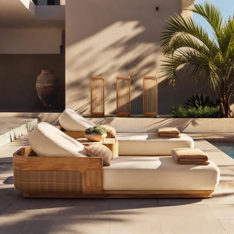 Sun Beach Lounge Chair & Daybe - đánh giá và giá Outdoor Daybed Sofa