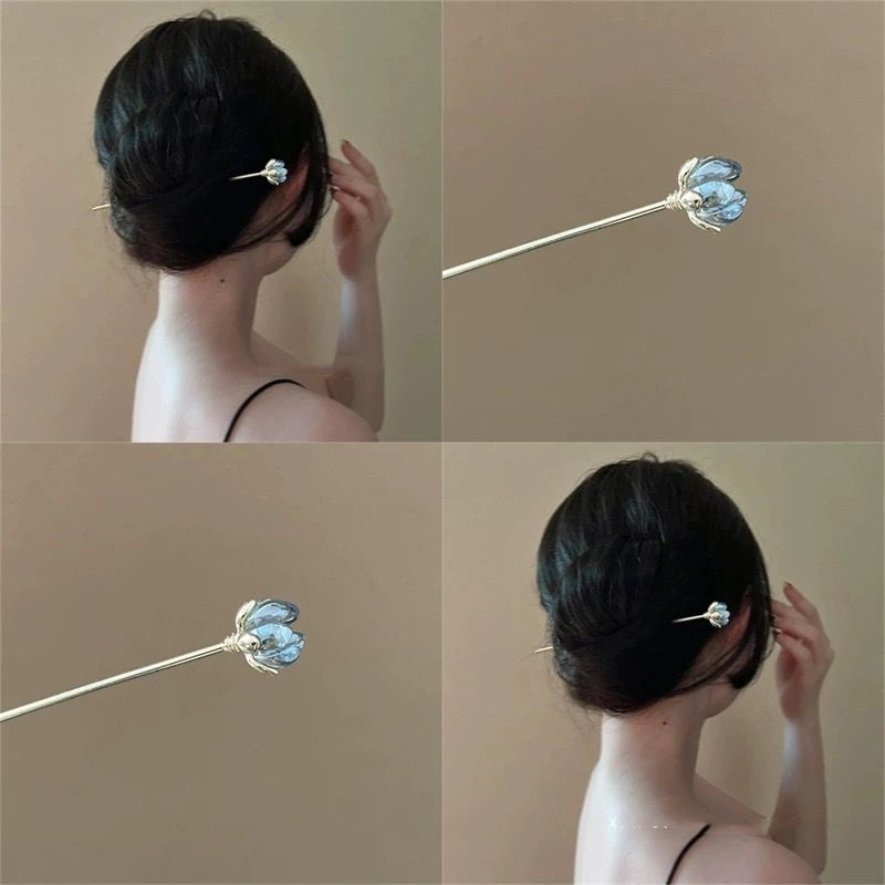 Blue Flower Hairpin, Daily Hai - đánh giá và giá Outdoor Furniture Decor