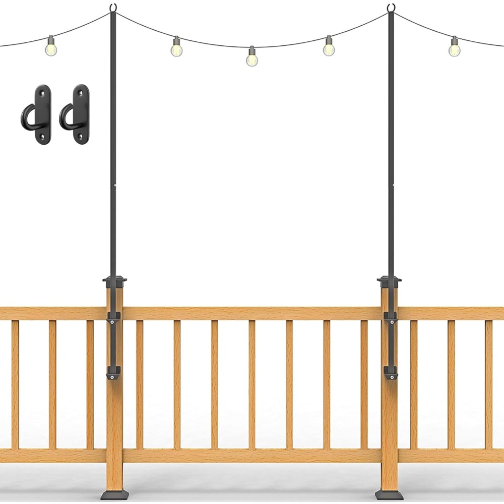 2 pack string light poles - st - đánh giá và giá Outdoor Furniture Set
