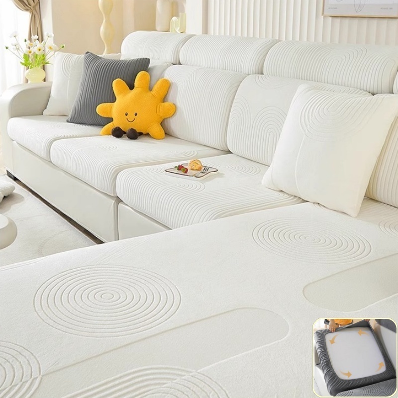 Elastic Jacquard Velvet Sofa C - đánh giá và giá Outdoor Furniture Plus
