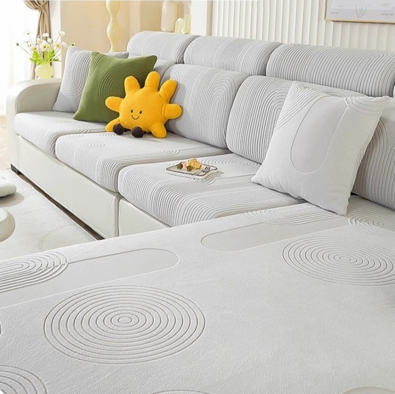 Elastic Jacquard Velvet Sofa C - đánh giá và giá Outdoor Furniture Plus