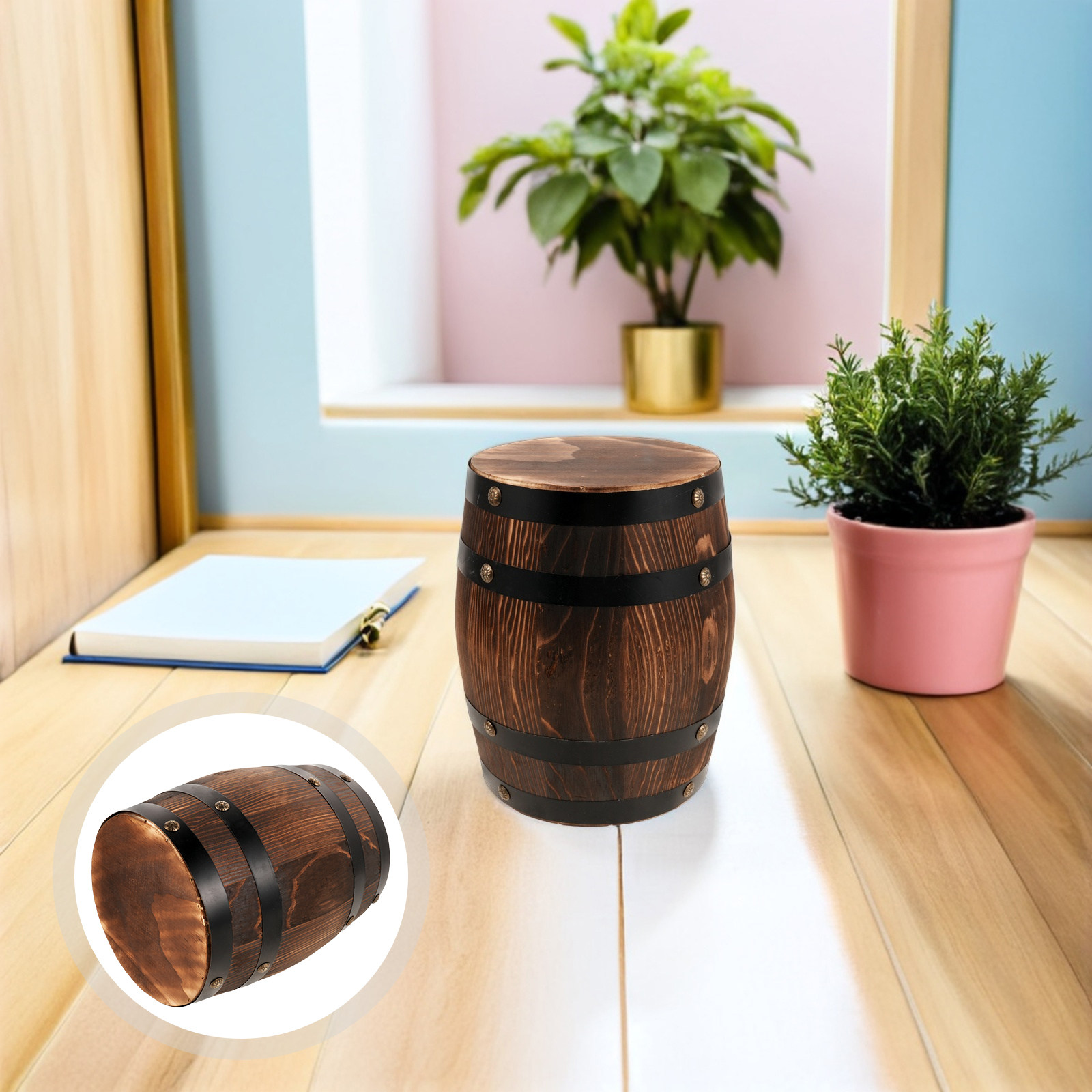 Wooden Vintage Stool Retro Out - đánh giá và giá Outdoor Furniture Decor
