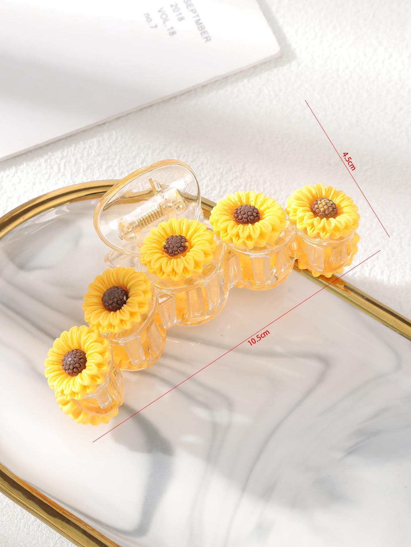 Flower Decor Hair Claw Boho Pe - đánh giá và giá Outdoor Furniture Decor