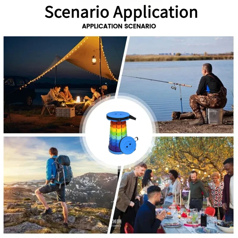 Rainbow Telescopic Camping Sto - đánh giá và giá Outdoor Furniture Set