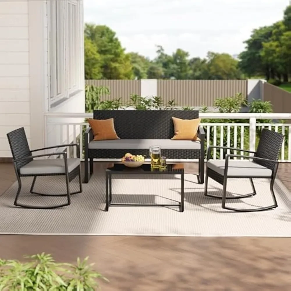 4 Piece Outdoor Patio Furnitur - đánh giá và giá Outdoor Furniture On Sale