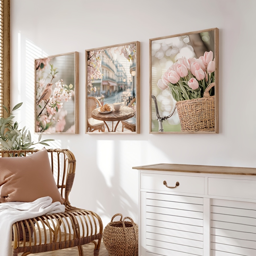 3pcs/set Romantic Paris Street - đánh giá và giá Outdoor Furniture Decor