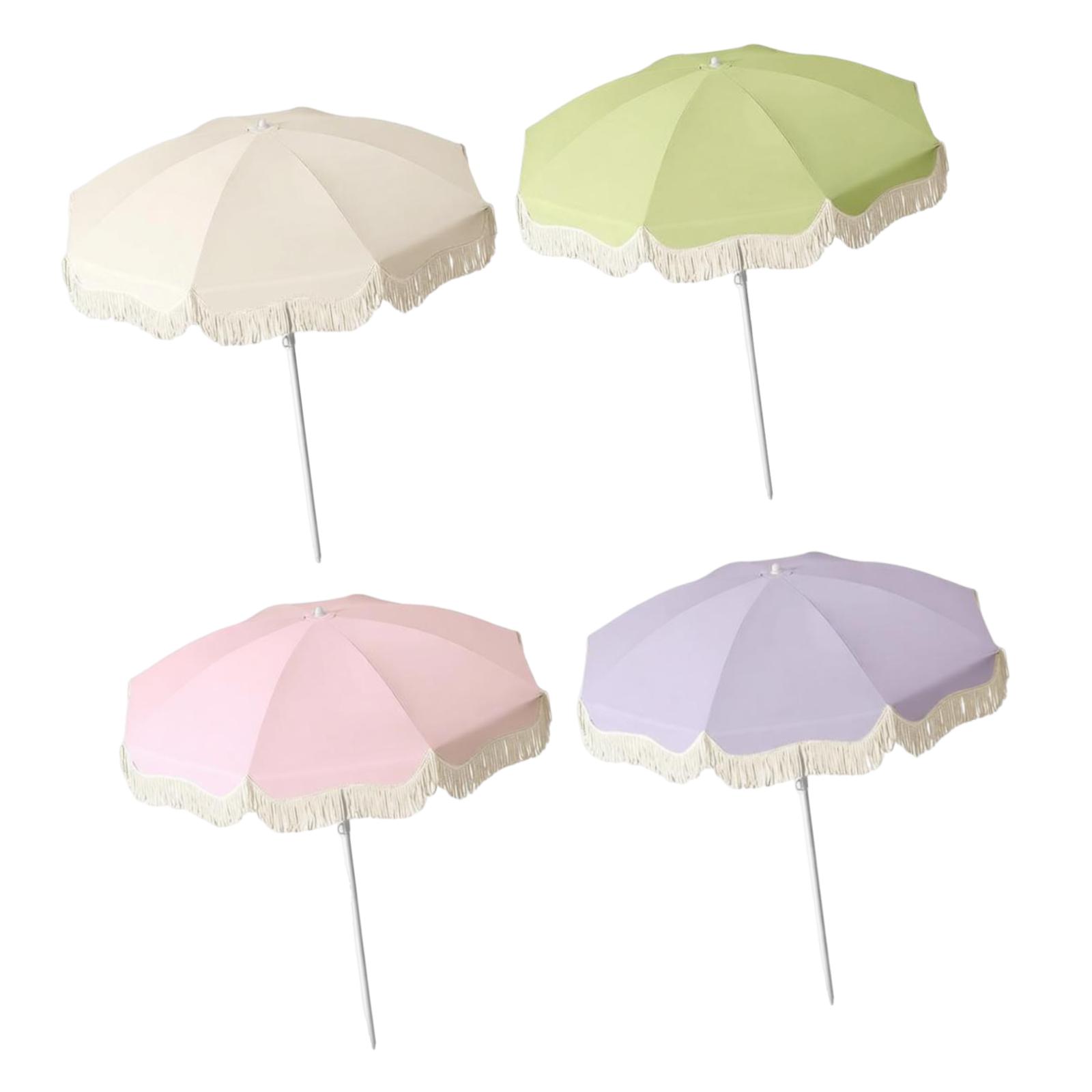 Fringe Patio Umbrella UPF50 Pl - đánh giá và giá Outdoor Furniture Plus