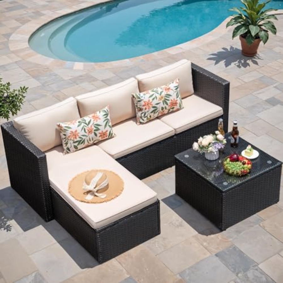 Outdoor patio furniture set: b - đánh giá và giá Outdoor Furniture Plus