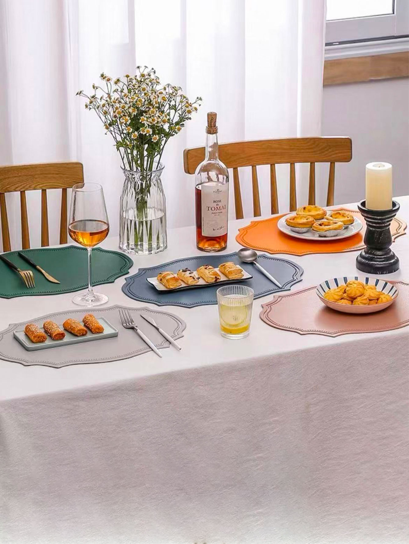 Leather Placemat Ins Style Din - đánh giá và giá Outdoor Furniture Dining