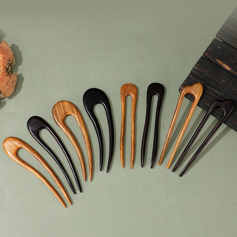 Headwear U Shaped Wooden Hair  - đánh giá và giá Outdoor Furniture Decor
