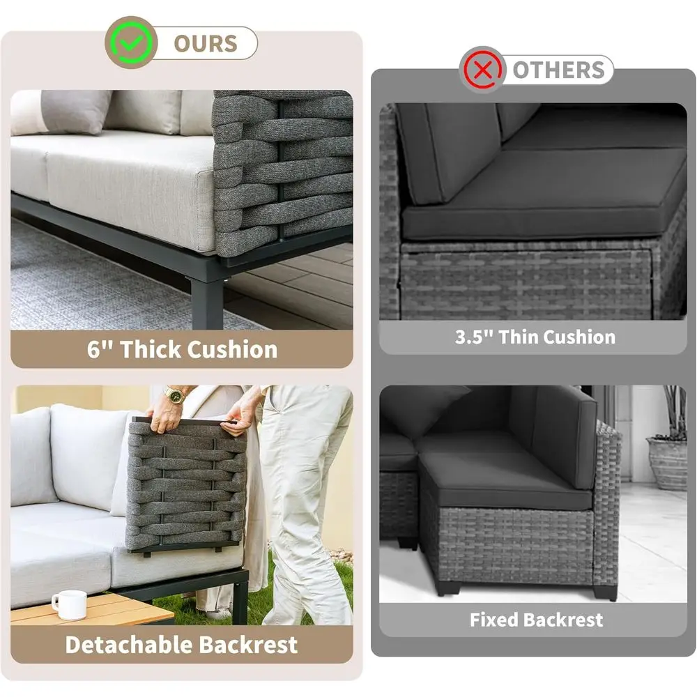 8-Piece Outdoor Patio Furnitur - đánh giá và giá Outdoor Furniture On Sale