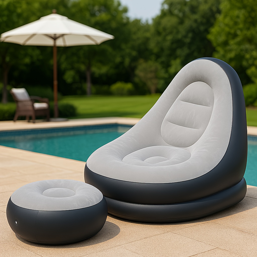 Inflatable Recliner Foldable I - đánh giá và giá Outdoor Daybed Sofa